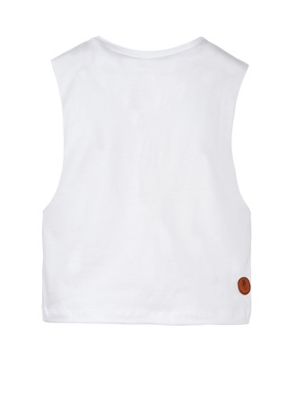 Tank Top Damski Biały