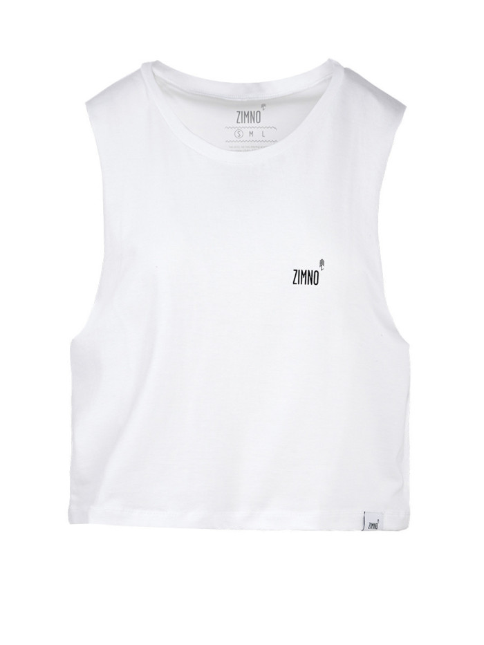 Tank Top Damski Biały