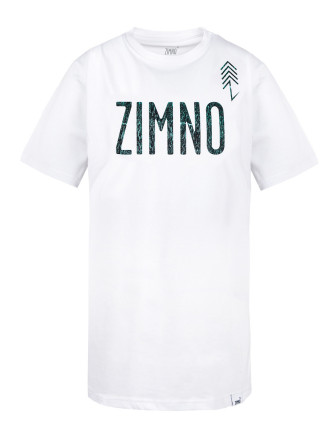 T-Shirt Long Biały Świerki T-Shirt Long Biały Świerki