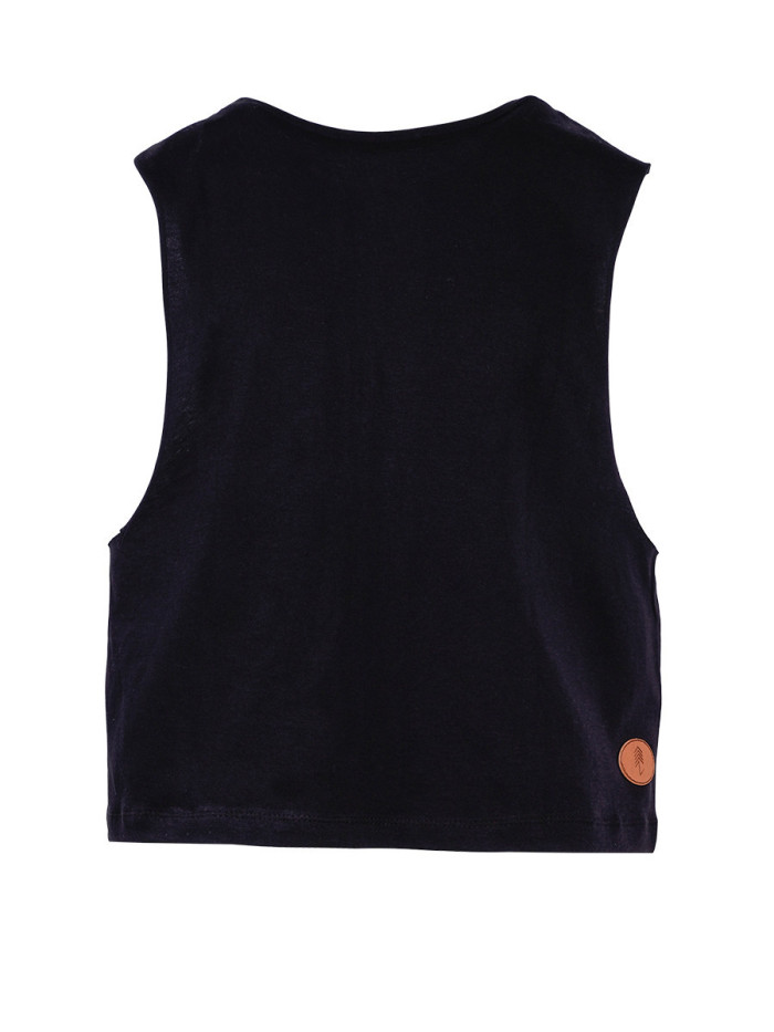 Tank Top Damski Czarny Tank Top Damski Czarny
