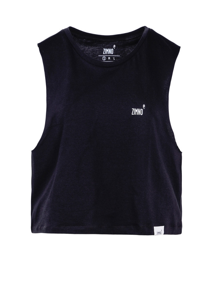 Tank Top Damski Czarny Tank Top Damski Czarny