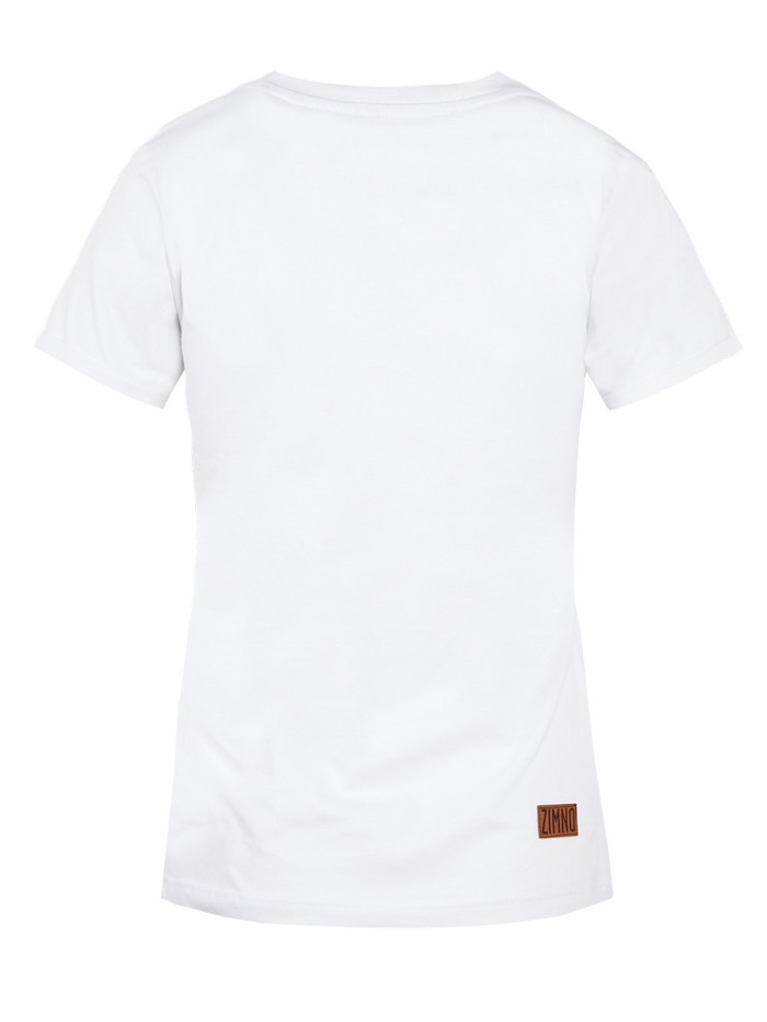 T-Shirt Basic Damski Biały T-Shirt Basic Damski Biały