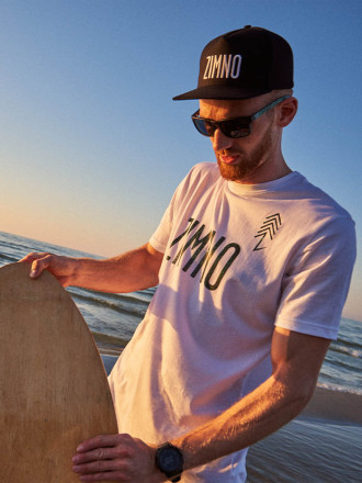 T-Shirt Long Biały Świerki T-Shirt Long Biały Świerki