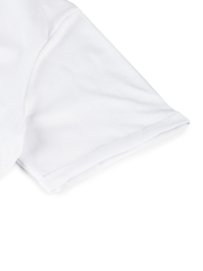 T-Shirt Basic Damski Biały T-Shirt Basic Damski Biały