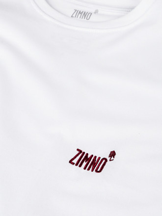 T-Shirt Basic Damski Biały T-Shirt Basic Damski Biały