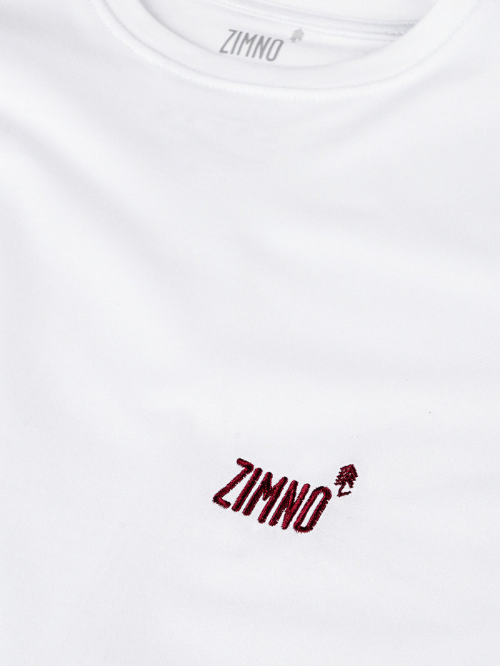 T-Shirt Basic Damski Biały T-Shirt Basic Damski Biały