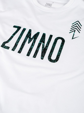 T-Shirt Long Biały Świerki T-Shirt Long Biały Świerki