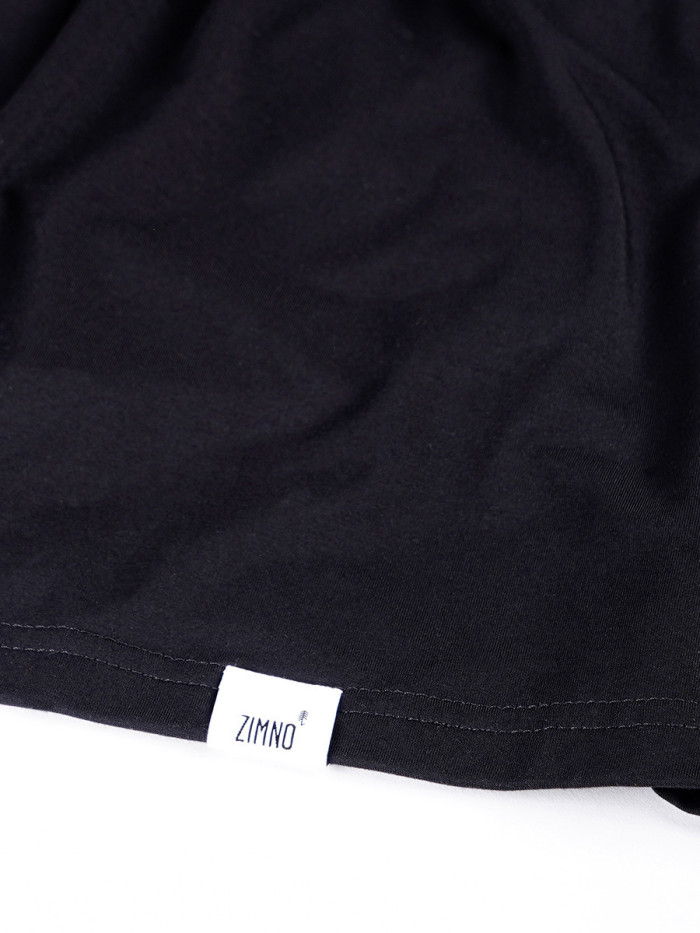 T-Shirt Basic Męski Czarny T-Shirt Basic Męski Czarny