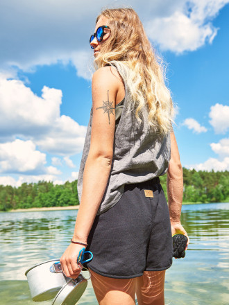 Tank Top Damski Szary Lookbook Tank Top Damski Szary Lookbook