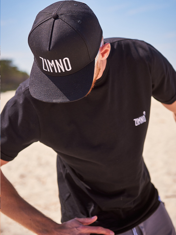 T-Shirt Basic Męski Czarny T-Shirt Basic Męski Czarny