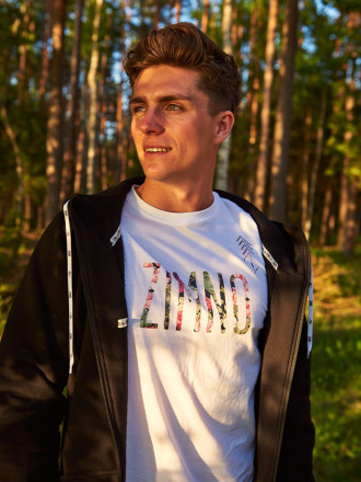 Bluza Męska Rozpinana Czarna Lookbook Bluza Męska Rozpinana Czarna Lookbook