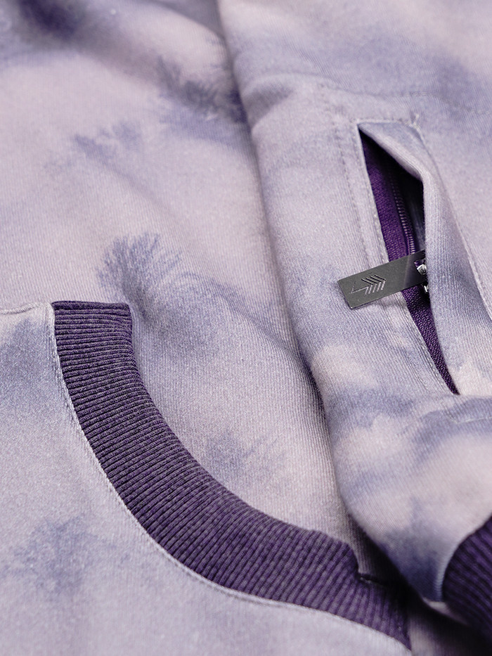 Bluza Hoodie Las we Mgle Fioletowy Bluza Hoodie Las we Mgle Fioletowy