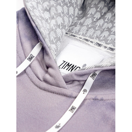Bluza Hoodie Las we Mgle Fioletowy