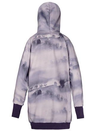 Bluza Hoodie Las we Mgle Fioletowy Bluza Hoodie Las we Mgle Fioletowy