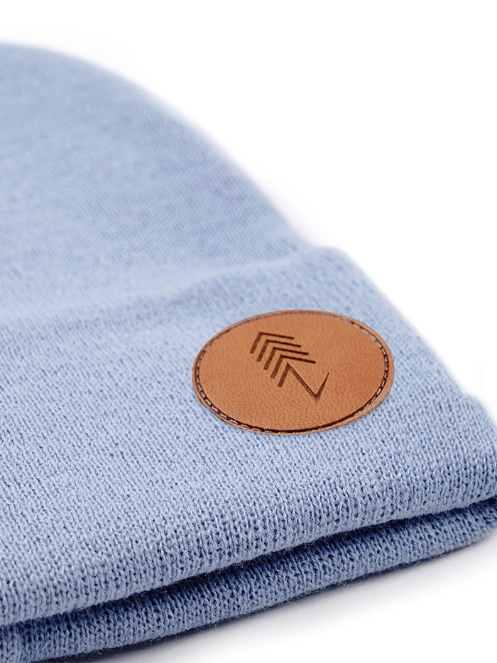Czapka Beanie Błękit Czapka Beanie Błękit