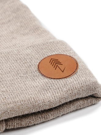 Czapka Beanie Beż Czapka Beanie Beż