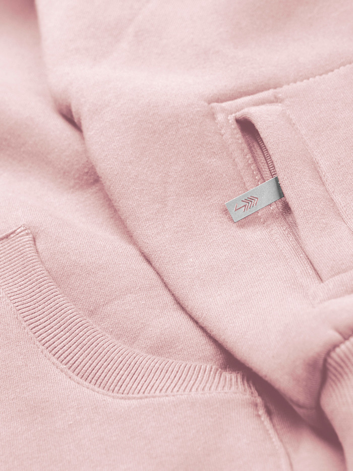 Bluza Unisex Hoodie Brudny Róż