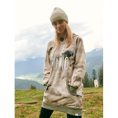 Bluza Hoodie Las we Mgle Piaskowy