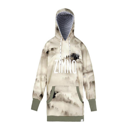 Bluza Hoodie Las we Mgle Piaskowy