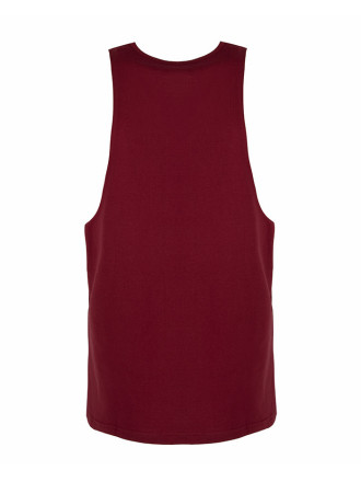 Tank Top Męski Bordowy Tank Top Męski Bordowy