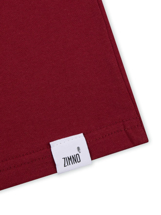 Tank Top Męski Bordowy Tank Top Męski Bordowy