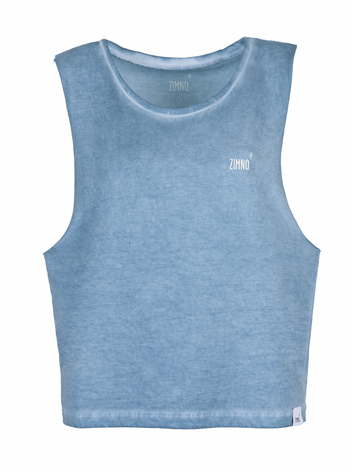 Tank Top Damski Błękit Nieba Tank Top Damski Błękit Nieba