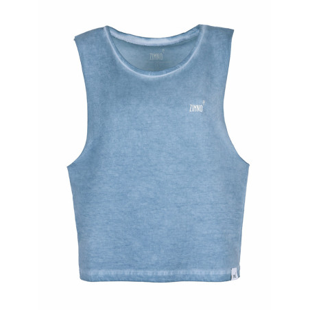 Tank Top Damski Błękit Nieba