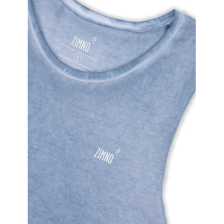 Tank Top Damski Błękit Nieba