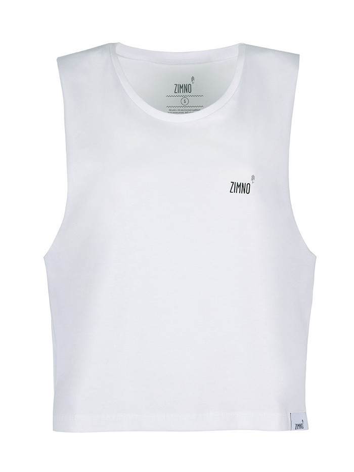 Tank Top Damski Biały