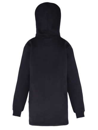 Bluza Długa Rozpinana Czarna Bluza Długa Rozpinana Czarna