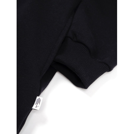 Bluza Długa Rozpinana Czarna