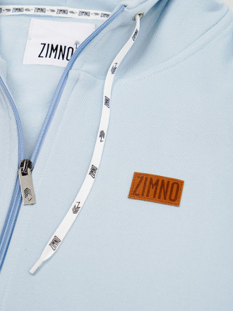 Bluza Damska Rozpinana Błękit Nieba Bluza Damska Rozpinana Błękit Nieba
