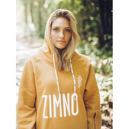 Bluza Hoodie Musztardowa Lookbook