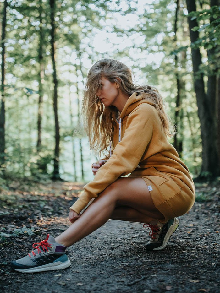 Bluza Hoodie Musztardowa Bluza Hoodie Musztardowa
