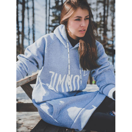 Bluza Hoodie Szara Lookbook