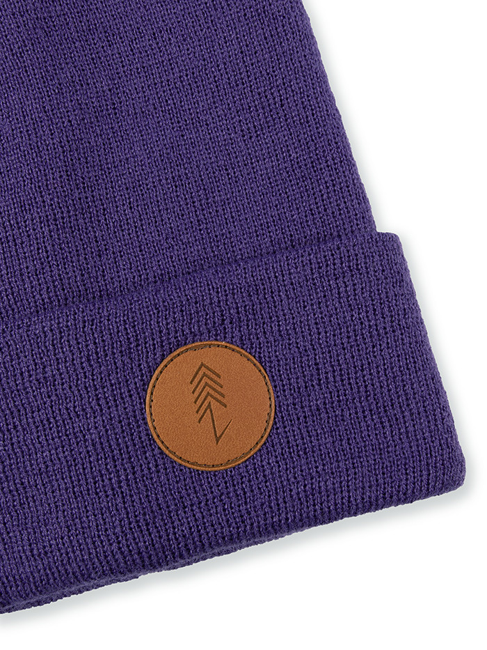 Czapka Beanie Fioletowa Czapka Beanie Fioletowa