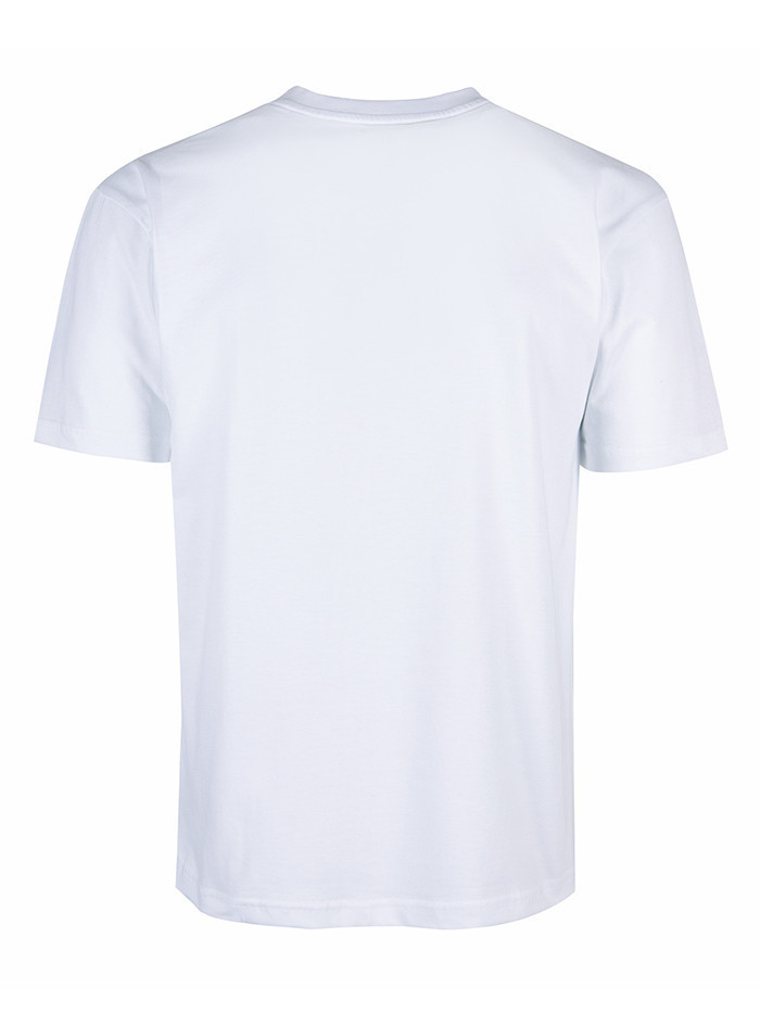 T-Shirt Relaks Unisex Biały Liść Paproci T-Shirt Relaks Unisex Biały Liść Paproci