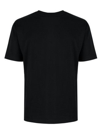 T-Shirt Relaks Unisex Czarny Liść Paproci T-Shirt Relaks Unisex Czarny Liść Paproci