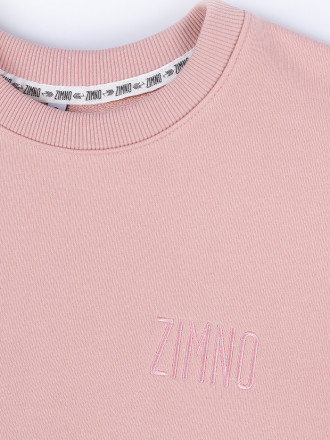 Bluza Relaks Unisex Brudny Róż Bluza Relaks Unisex Brudny Róż