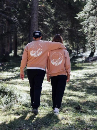 Bluza Relaks Unisex Camelowa Góry Lookbook