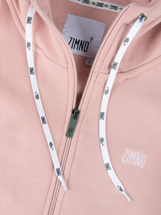 Bluza Damska Rozpinana Brudny Róż Wzgórza Bluza Damska Rozpinana Brudny Róż Wzgórza