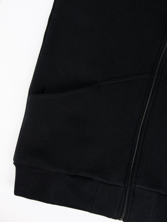 Bluza Męska Rozpinana Czarna Świerki Bluza Męska Rozpinana Czarna Świerki