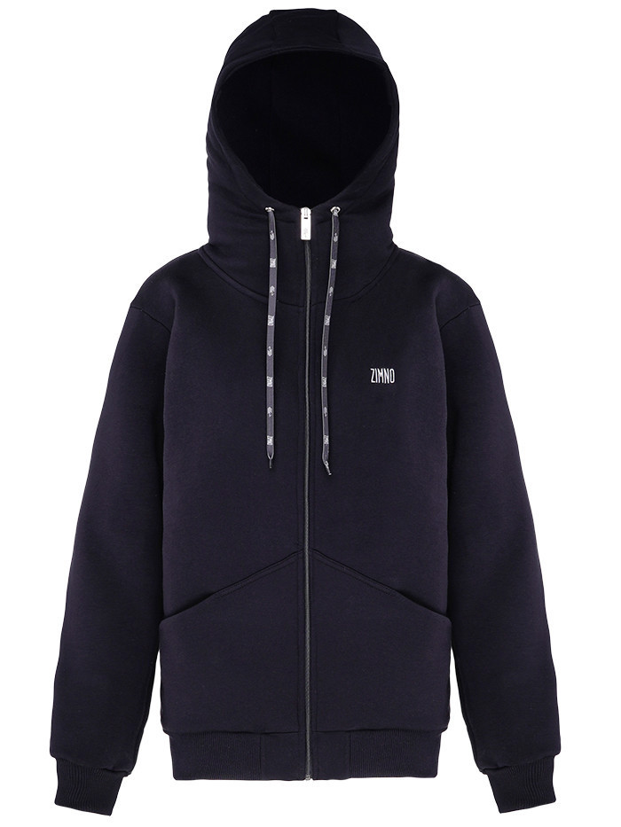 Bluza Męska Rozpinana Czarna Świerki Bluza Męska Rozpinana Czarna Świerki
