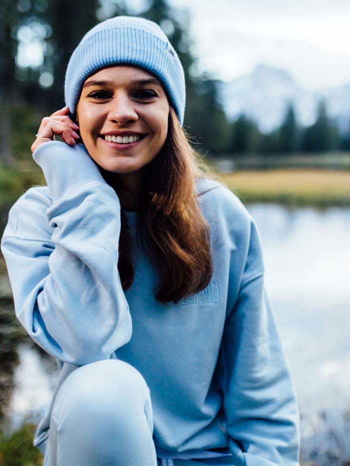 Bluza Unisex Relaks Błękit Nieba