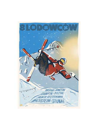 Plakat 8 Lodowców