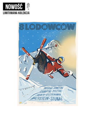 Plakat 8 Lodowców