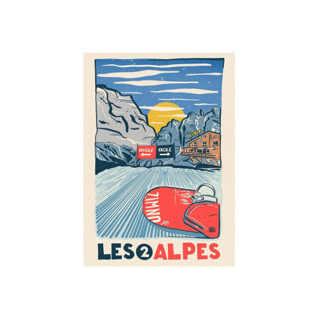 Plakat Les 2 Alpes