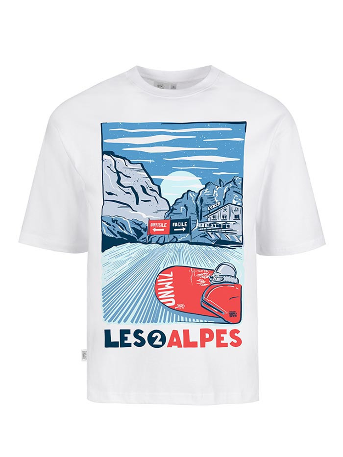 T-Shirt Męski Les2Alpes