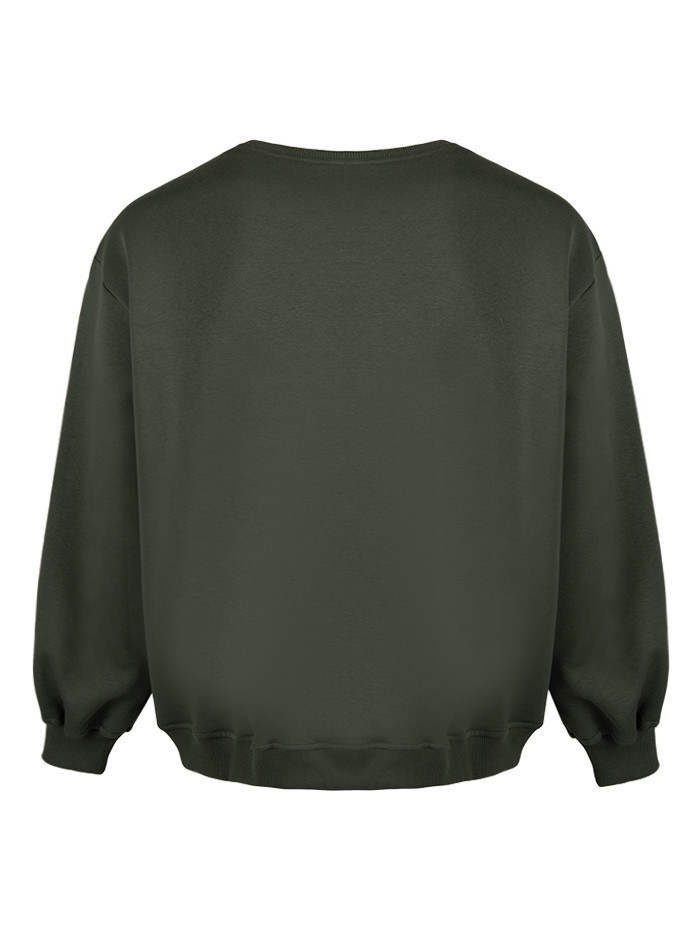 Bluza Oliwkowa Lama Bluza Oliwkowa Lama