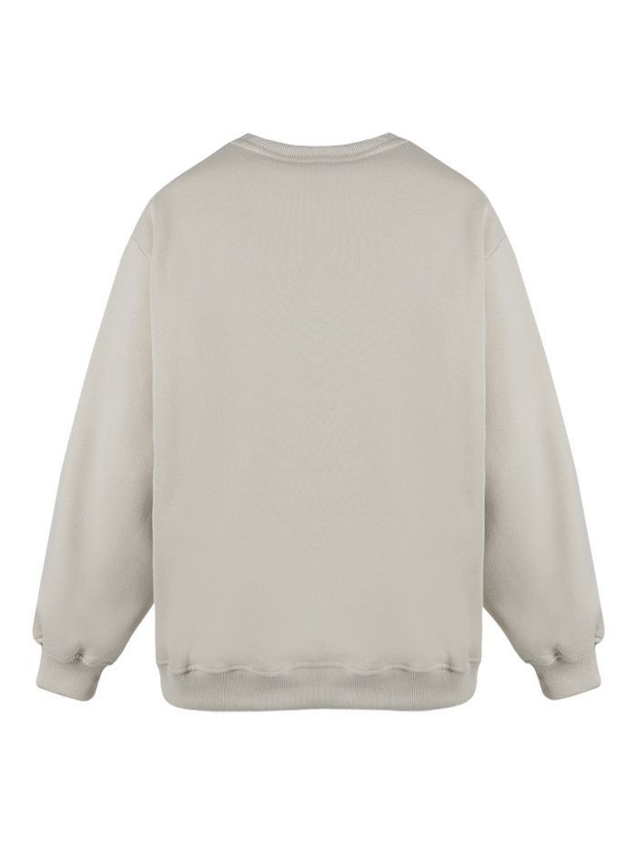 Bluza Unisex Lama Kremowa